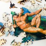 Puzzle di Legno FORMAcultura Michelangelo Creazione Adamo