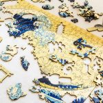 Puzzle di Legno FORMAcultura Hokusai Onda Kanagawa
