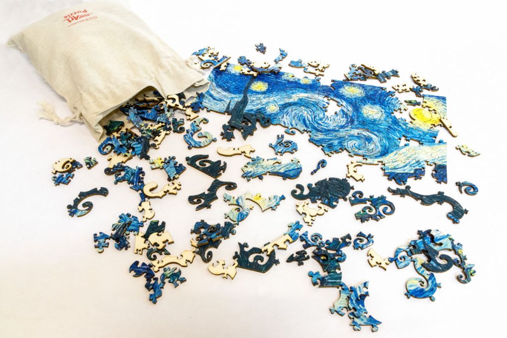 Puzzle di Legno FORMAcultura Van Gogh Notte Stellata