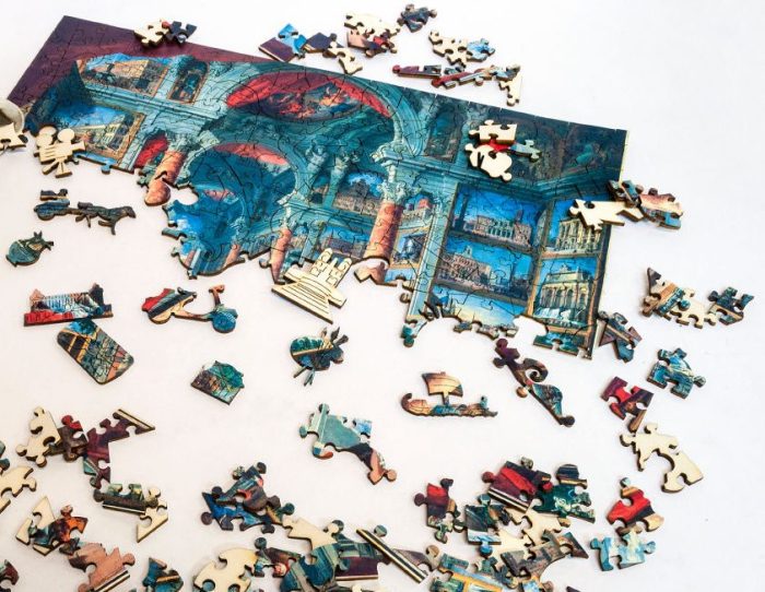 Puzzle di Legno FORMAcultura Pannini Roma Moderna