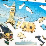 Puzzle di Legno FORMAcultura Venezia Canaletto Bucintoro