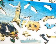Puzzle di Legno FORMAcultura Venezia Canaletto Bucintoro
