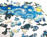 Puzzle di Legno FORMAcultura Van Gogh Notte Stellata