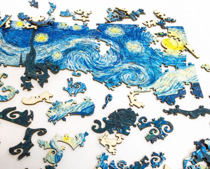 Puzzle di Legno FORMAcultura Van Gogh Notte Stellata