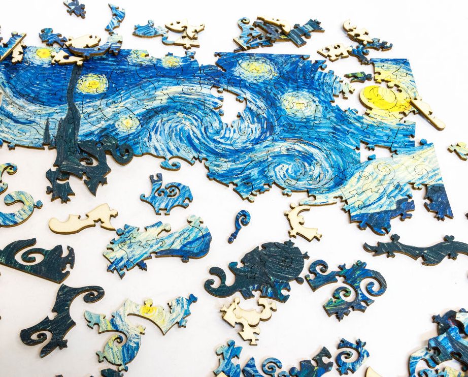 Puzzle di Legno FORMAcultura Van Gogh Notte Stellata