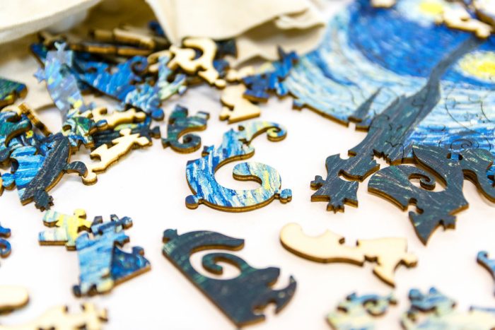 Puzzle di Legno FORMAcultura Van Gogh Notte Stellata