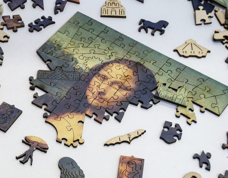 Puzzle Legno FORMAcultura Leonardo da Vinci Gioconda
