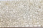 Puzzle di Legno FORMAcultura Hokusai Onda Kanagawa