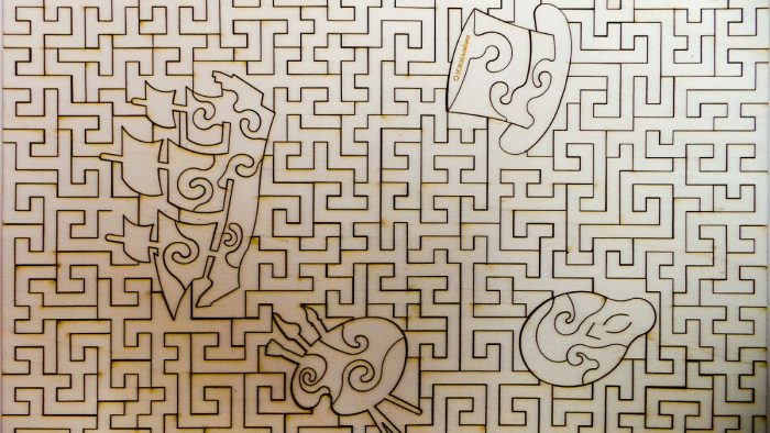Puzzle di Legno FORMAcultura Munch Urlo