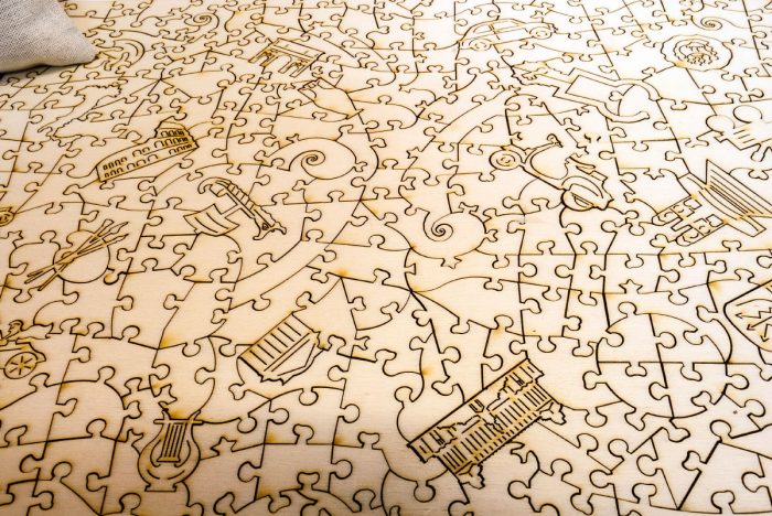Puzzle di Legno FORMAcultura Pannini Roma Moderna