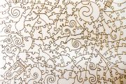 Puzzle di Legno FORMAcultura Steinlen Chat Noir
