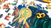 Puzzle di Legno FORMAcultura Munch Urlo