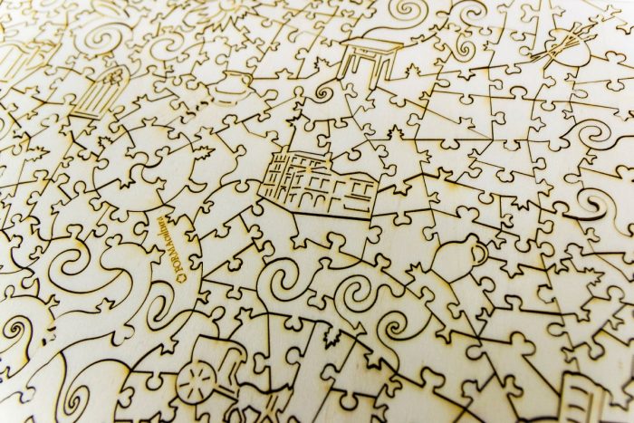 Puzzle di Legno FORMAcultura Van Gogh La Camera Arles
