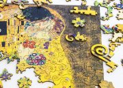 Il Bacio, Gustav Klimt - Puzzle di legno