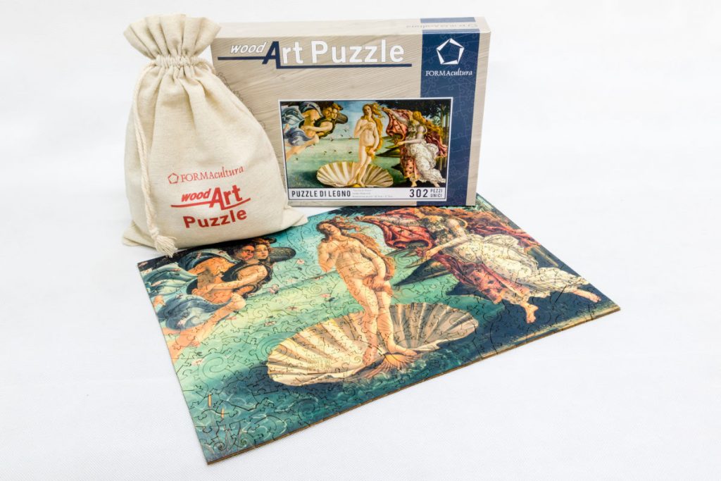 Puzzle di Legno FORMAcultura Botticelli Nascita Venere