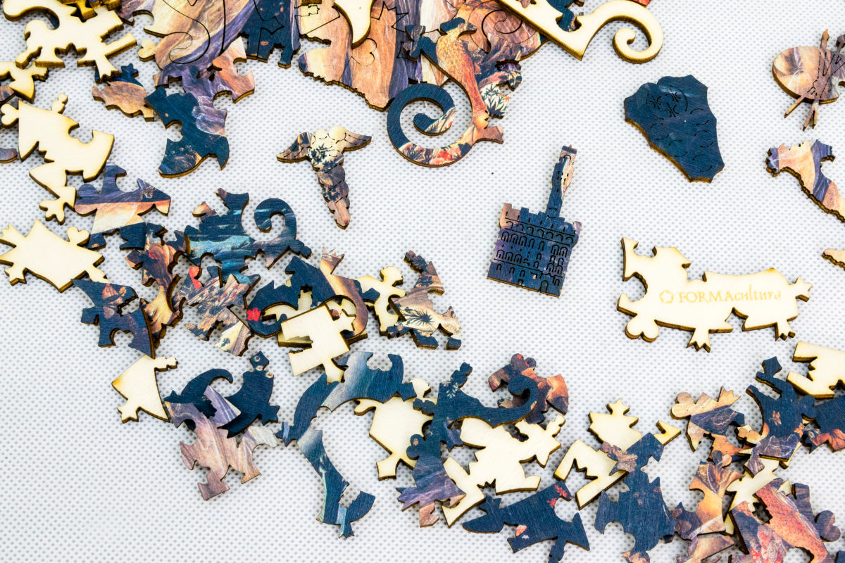 Wooden Jigsaw Puzzle FORMAcultura Botticelli Primavera