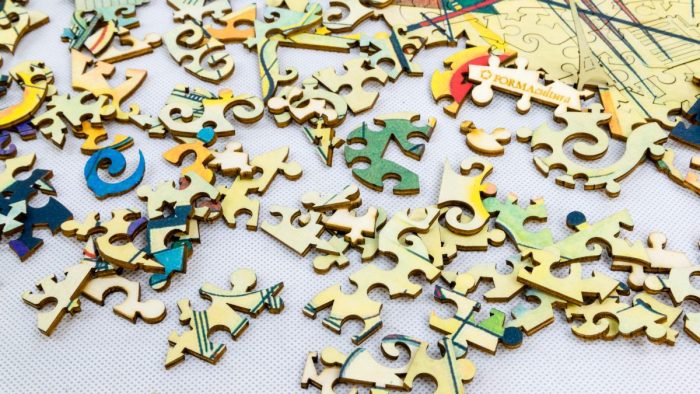 Puzzle di Legno FORMAcultura Kandinskij Composizione VIII