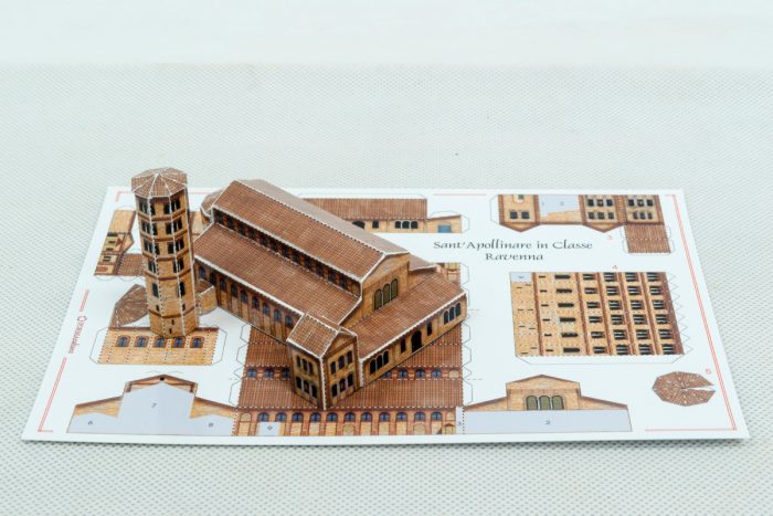 Ravenna - SantApollinare in Classe - modello di carta da costruire - formacultura