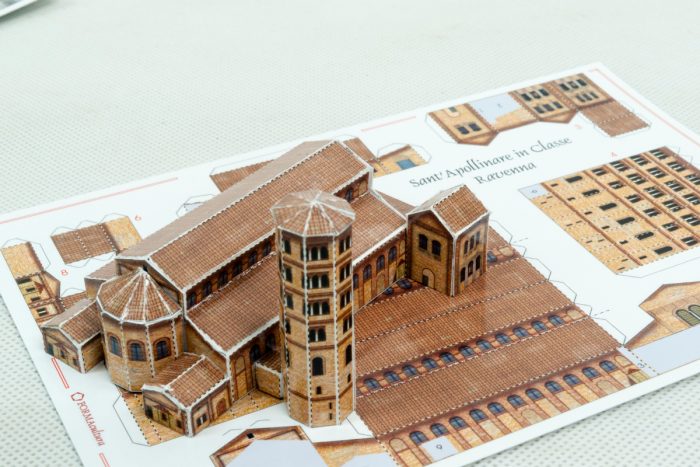 Ravenna - SantApollinare in Classe - modello di carta da costruire - formacultura