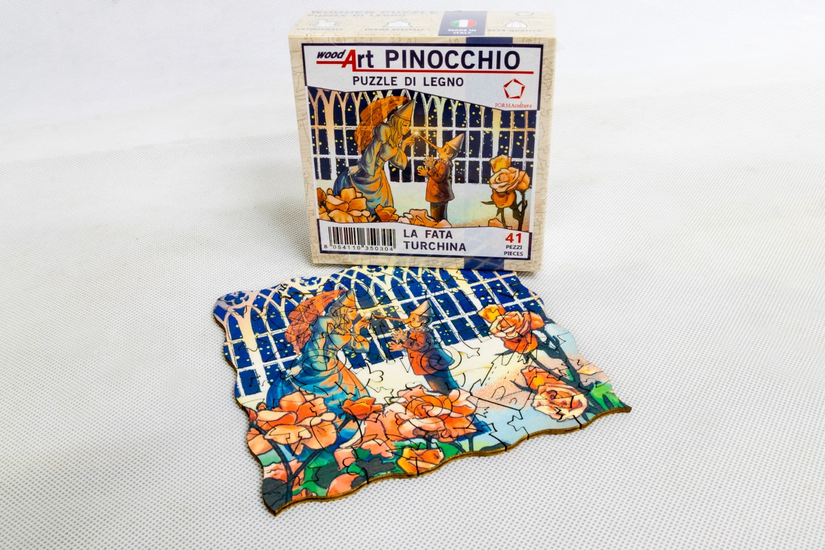 Pinocchio-FataTurchina-puzzle-di-legno