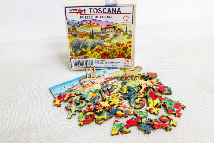 Toscana-veduta-di-campagna-puzzle-di-legno