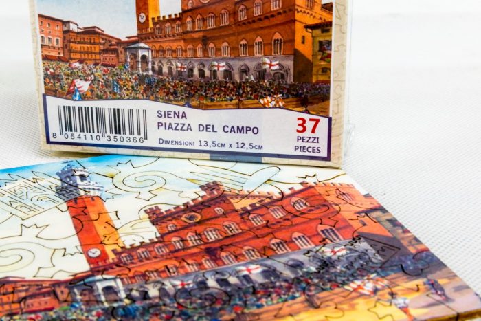 Toscana-Siena-Piazza-del-Campo-puzzle-di-legno