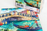 Toscana-Lucca-Piazza-Anfiteatro-puzzle-di-legno