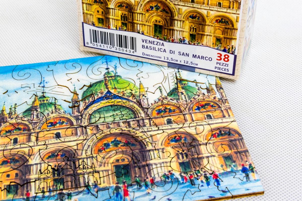 Venezia-Basilica-San-Marco-puzzle-di-legno
