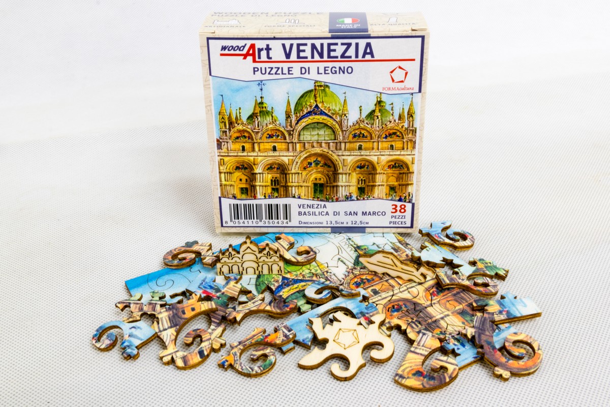 Venezia-Basilica-San-Marco-puzzle-di-legno