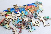 Roma, Panorama - puzzle di legno FORMAcultura
