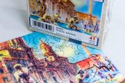 Roma, Piazza Navona, puzzle di legno, FORMAcultura