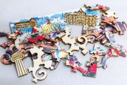 Roma, Basilica di San Pietro, puzzle di legno, FORMAcultura