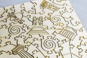 Roma, Trinità dei Monti, puzzle di legno, FORMAcultura